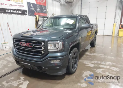 2018 GMC Sierra 1500 Sle из США, поврежденный, VIN 1GTV2MEC5JZ295166
